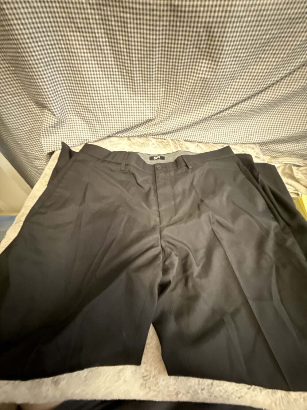 DKNY Men's Black Dress Pants - 36x30